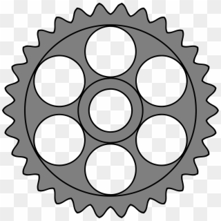 This Free Icons Png Design Of 30-tooth Gear With Circular Clipart