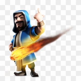 Elite - Clash Of Clans Wizard Png Clipart