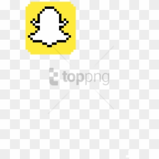 Free Png Snapchat Logo Png Image With Transparent Background - Minecraft Pixel Art Snapchat Clipart