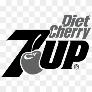 7up Diet Cherry Logo Png Transparent - Diet 7up Clipart