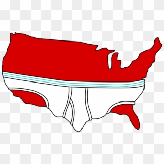 File - Usa Underwear - Png - United States In Underwear Clipart