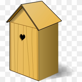 Big Image - Outhouse Clipart - Png Download