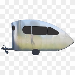 The 1935 Teardrop Torpedo By Wally Byam Is One Of The - Airbus Clipart