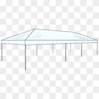 15' X 40' Classic Series Frame Tent Clear Clipart