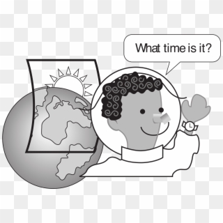 This Free Icons Png Design Of What Time Is It Kid Clipart