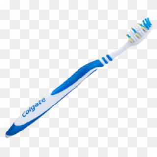 Tooth Brush Png Free Download - Blue Colgate Toothbrush Clipart