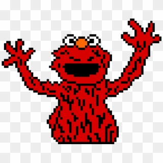 Elmo - Elmo Pixel Art Clipart