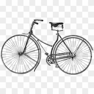 Big Image - Old Bicycle Png Clipart