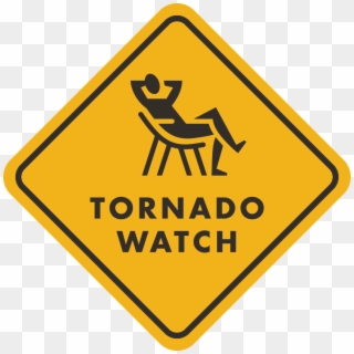 Tornado Watch Sticker - Turn Around Don T Drown Clipart