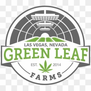Green Leaf Farms Las Vegas Nevada - Label Clipart