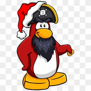 Christmas Penguin Png - Club Penguin Rockhopper Christmas Clipart