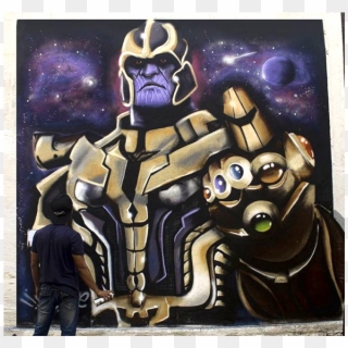 Mooz Thanos Mumbai Best Graffiti India Clipart