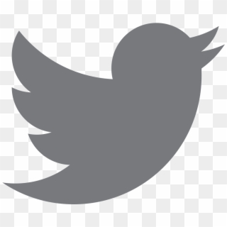 Twitter Logo Grey Png - Twitter Logo Transparent Purple Clipart