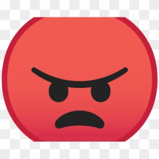 Angry Emoji Clipart Angry Emotion - Circle - Png Download