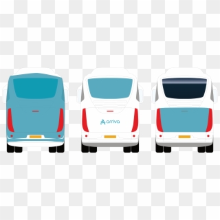 2985 X 1187 2 - Bus Back Side Png Clipart
