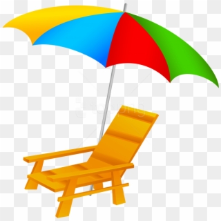 Free Png Beach Umbrella And Chair Png Images Transparent - Sun Umbrella Clip Art