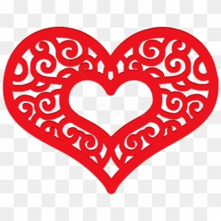Free Png Decorative Red Heart Png - Clipart Heart Png Transparent Png