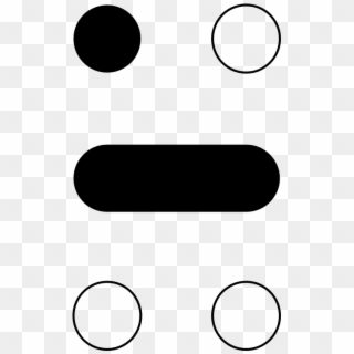 Braille Pattern Dots 1 Bars - Circle Clipart
