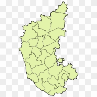 Karnataka Districts Blank - Kannada Rajyotsava T Shirts Clipart