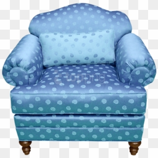 Free Png Download Transparent Blue Arm Chair Clipart - Soft Chair Clipart