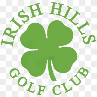 Large Irish Hills Logo New Green Yellow Png - Shamrock Clipart