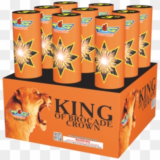 9 Shot King Of Brocade Crown - Box Clipart