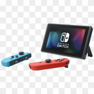 Nintendo Switch 32gb Console Neon Red Blue Ns-2 - Games Consoles Clipart