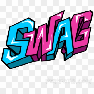 Graffiti Clipart Word - Swag Clipart - Png Download