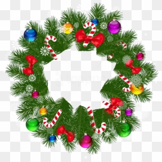 Christmas Wreath Png - Christmas Wreath Clipart Png Transparent Png
