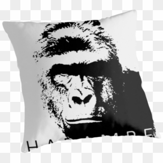 A Tribute To Harambe - Cushion Clipart