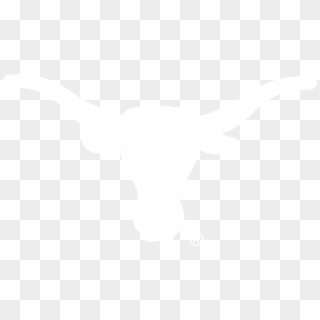 Texas Longhorns Logo Black And White - Spotify White Logo Png Clipart