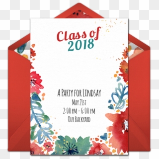 Hosting A Graduation Party Start With This Free Digital - Christmas Card Clipart