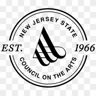 Njca Logo Flat Black Png File - New Jersey State Council On The Arts Clipart