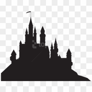 Free Png Castle Silhouette Png Png - Hogwarts Castle Silhouette Clipart