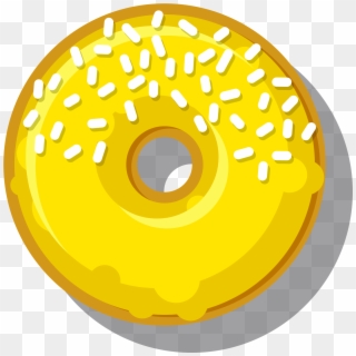 Dougnut Clipart Orange Donut - Circle - Png Download