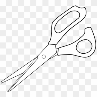 Whit Scissors Free Collection Download And Share - White Scissors Clipart - Png Download