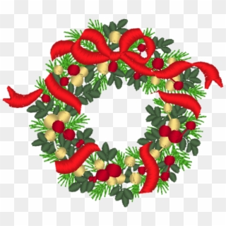 Christmas Day , Png Download - Wreath Clipart