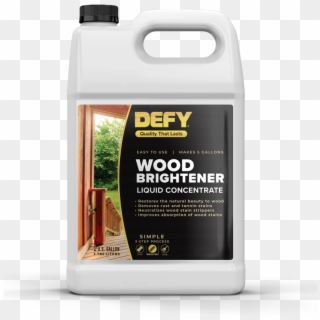 Defy Wood-brightener - Defy Exterior Wood Stain Stripper Clipart