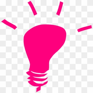 594 X 596 2 - Pink Light Bulb Png Clipart