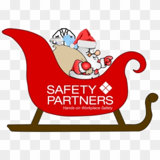 Safety Santa - Santa Claus With Gifts Clipart