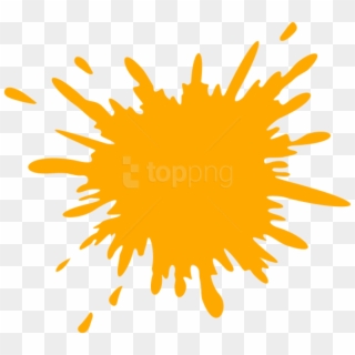 Free Png Orange Juice Splash Png Png Image With Transparent - Paint Splatter Png Blue Clipart