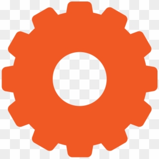 Orange Config Or Tool - Monitoring And Evaluation Icon Clipart