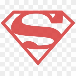 Superman Red On Black Shield Men's Ringer T-shirt - Superman Logo Clipart