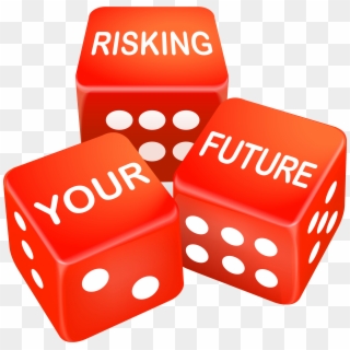 Roll Dice Risk Future - Manage Your Risk Clipart