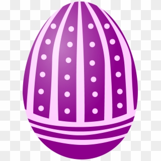 Big Image - Pink Easter Egg Clip Art - Png Download