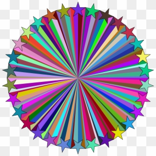 This Free Icons Png Design Of Prismatic Starburst Clipart