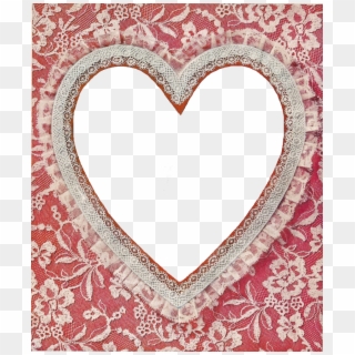 Leaping Frog Designs - Vintage Heart Frame Png Clipart