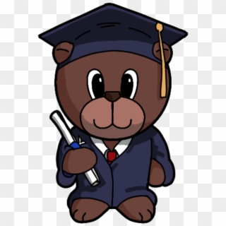 Graduation Bear Png - Graduation Clip Art Bear Transparent Png