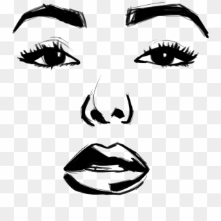 Justine Skye Eyes - Illustration Clipart