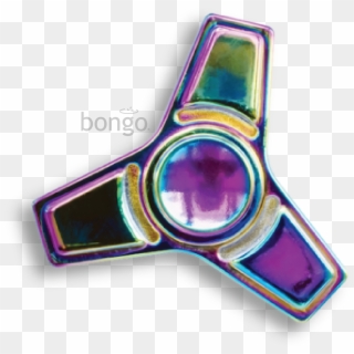 Triple Sided Multi Coloured Fidget Spinner - Cross Clipart